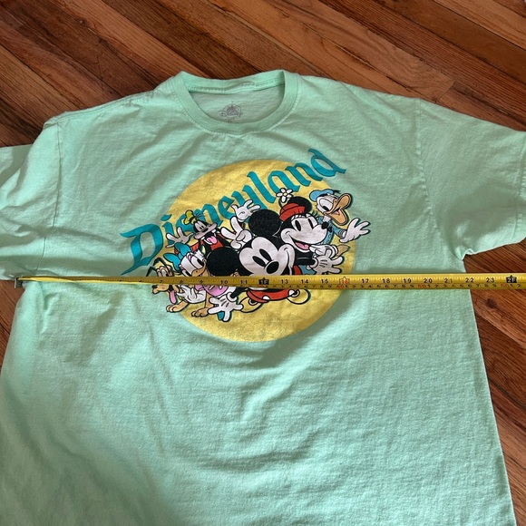 Disneyland Fab 5 Mint Green Graphic T-Shirt Mickey Mouse Disney Parks Cotton XL - Picture 6 of 6